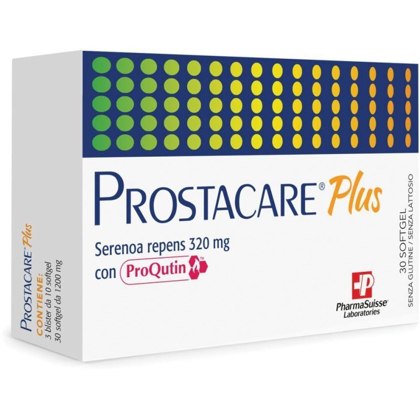Prostacare Plus - Supplemento per la Salute Prostatica, 30 Soft Gel