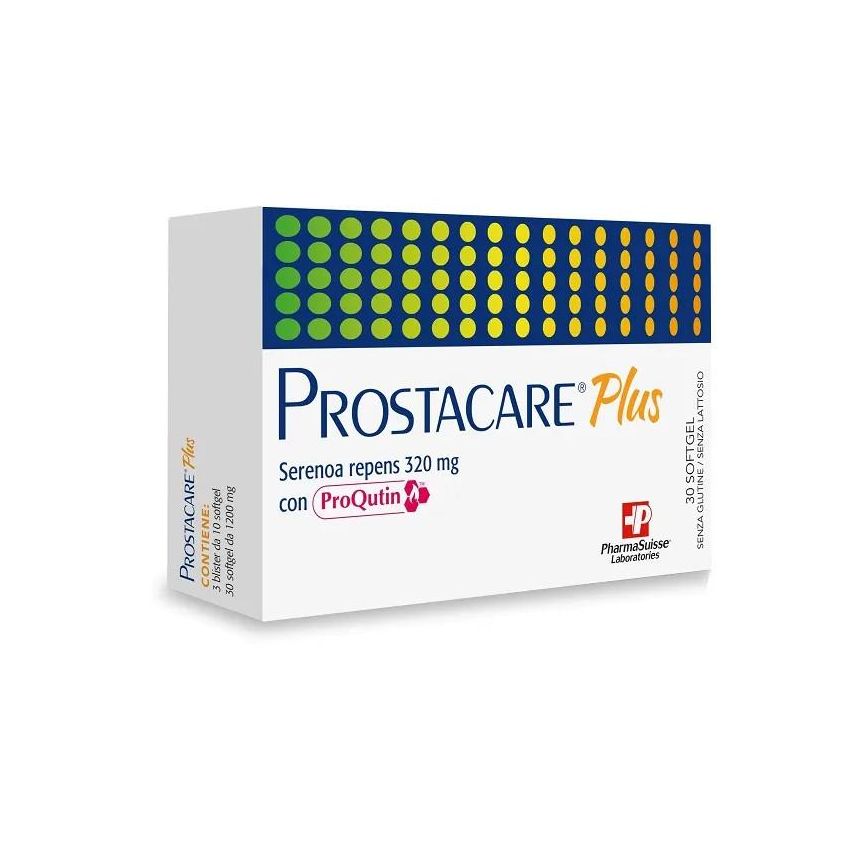 Prostacare Plus - Supplemento per la Salute Prostatica, 30 Soft Gel