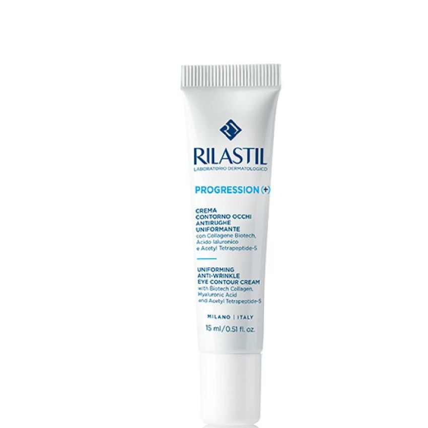 Crema Antirughe Rilastil Progression per Contorno Occhi Uniformante - 15ml