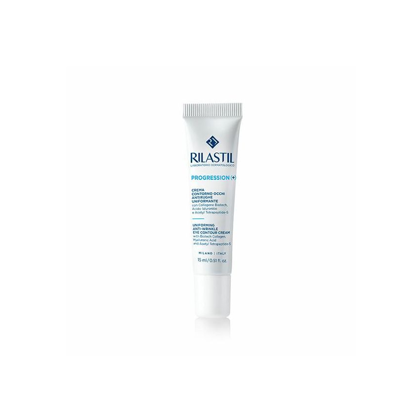 Crema Antirughe Rilastil Progression per Contorno Occhi Uniformante - 15ml