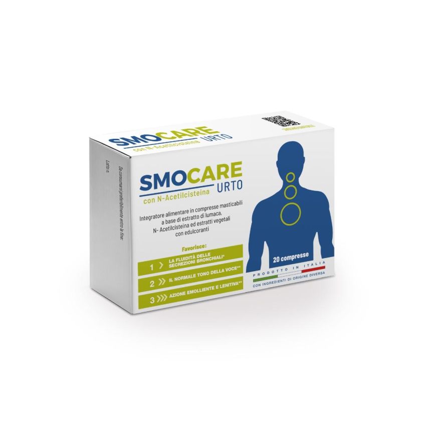 Smocare Urto Anti-Fumo Formula Intensa - 20 Compresse