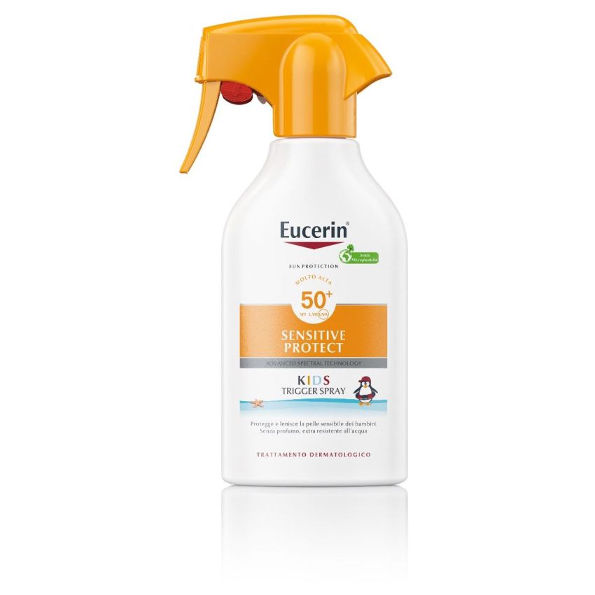 Eucerin Kids SPF50+ Sensitive Sun Protection Spray - 250ml