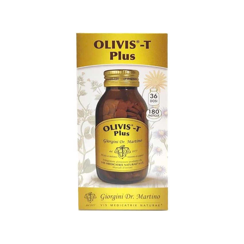 Dr. Giorgini Olivis-T Plus Pastiglie Salutari, 90g
