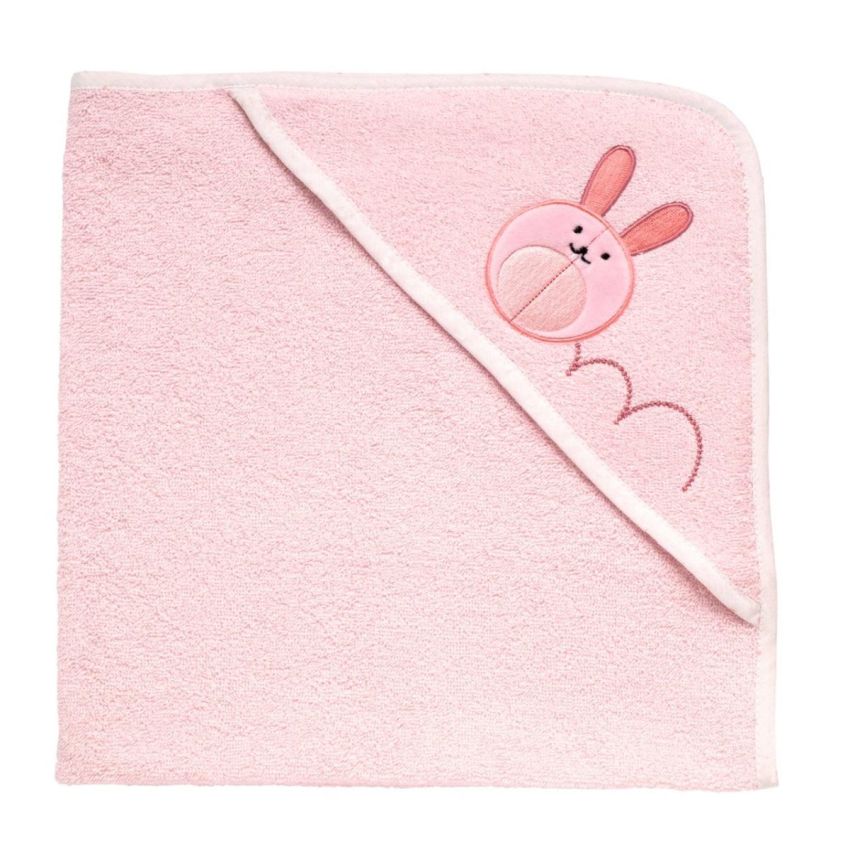 Chicco Quadrato di Spugna Ultra-Softer Rosa per Neonato