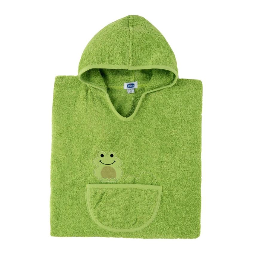 Chicco Poncho Accappatoio in Spugna per Bambini Verde