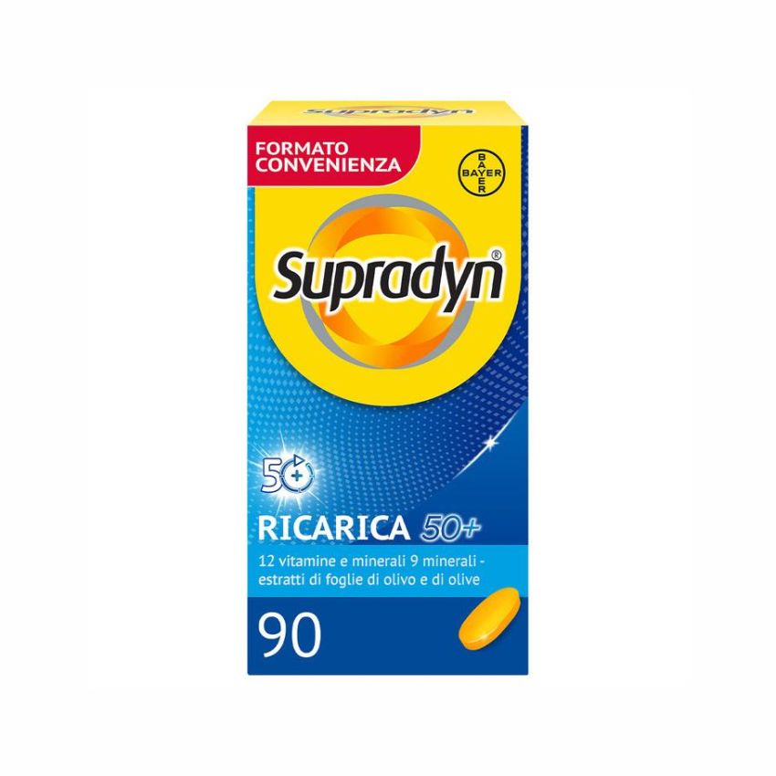 Supradyn Ricarica 50+ Multivitaminico in 90 Compresse Rivestite