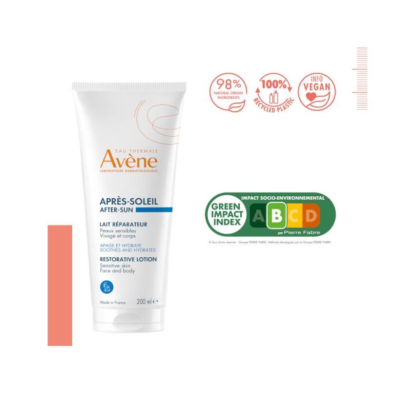 Avene Eau Thermale Latte Doposole Ristrutturante 200ml