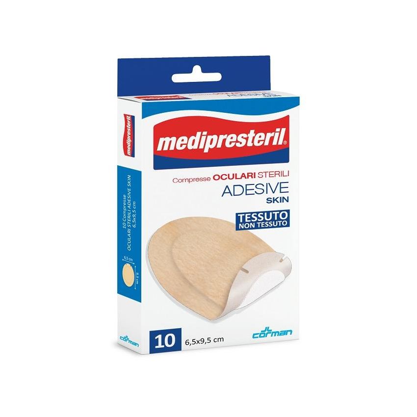 MediPresteril - Compresse Oculari Sterili Adesive 10 Pezzi