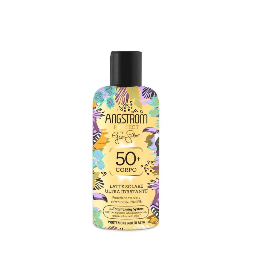 Angstrom Protect - Latte Solare Ultra Idratante per il Corpo 200ml SPF50+