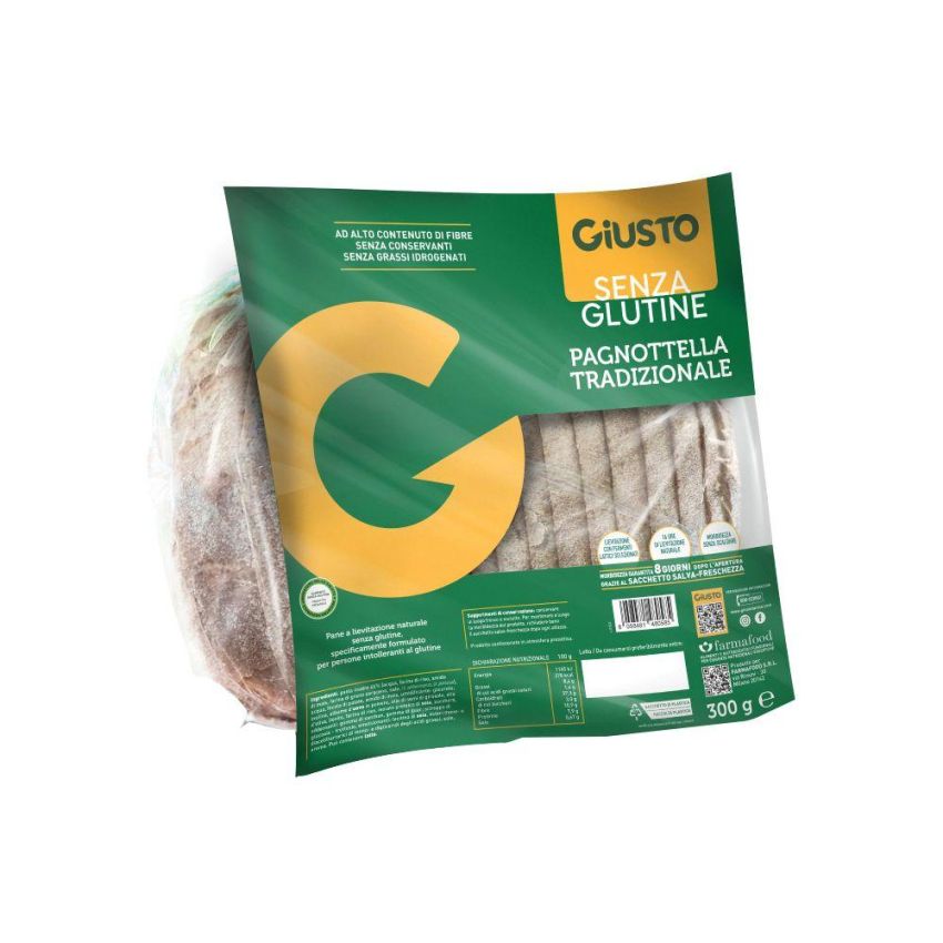 Pagnottella Senza Glutine Giusto - 300g