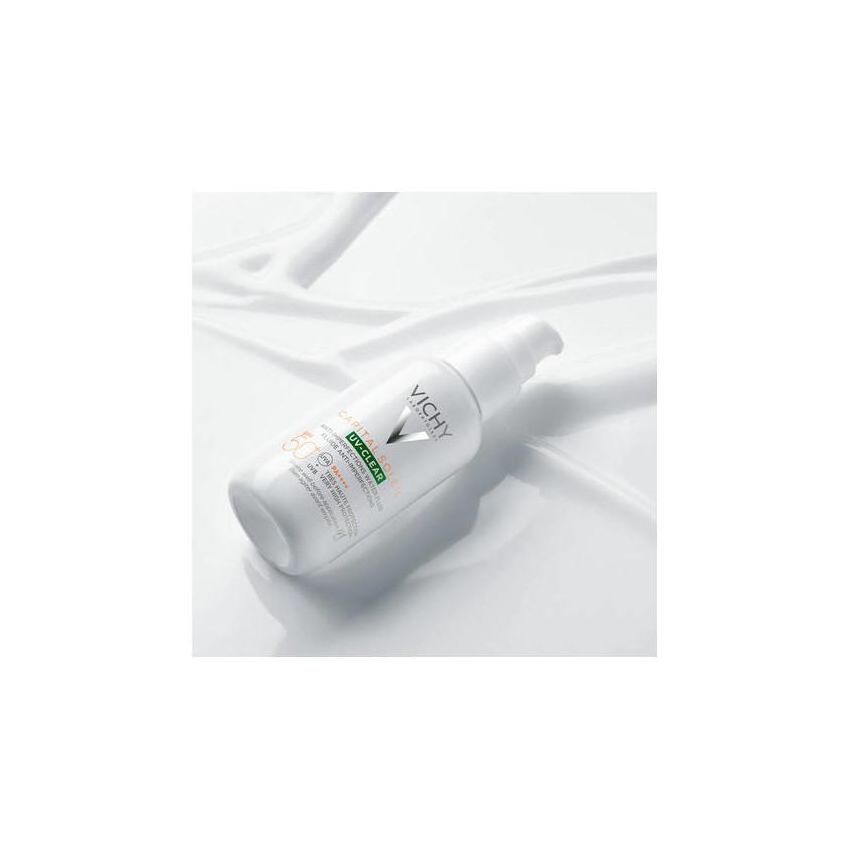 Vichy Capital Soleil 40ml SPF50+: Fluido UV-Clear Anti-Imperfezioni