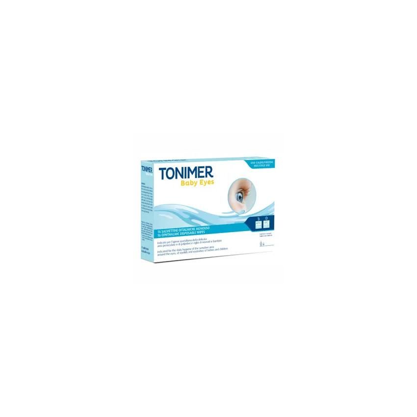 Tonimer Baby Eyes - 16 Salviettine Oftalmiche per Neonati