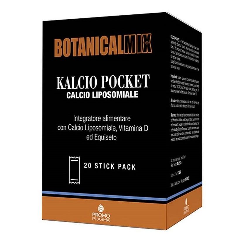 Calcio Botanico in Stick Portatile da 20 Pezzi - Mix Botanico