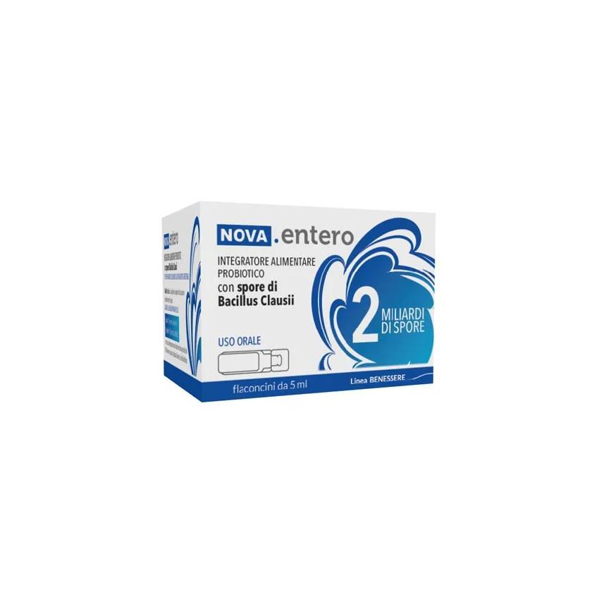 Nova Entero - 10 Flaconcini da 5ml con Probiotici