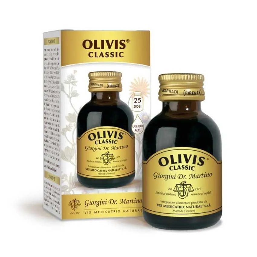 Dr. Giorgini Olivis Classic 200ml - Liquido Alcolico Salutare