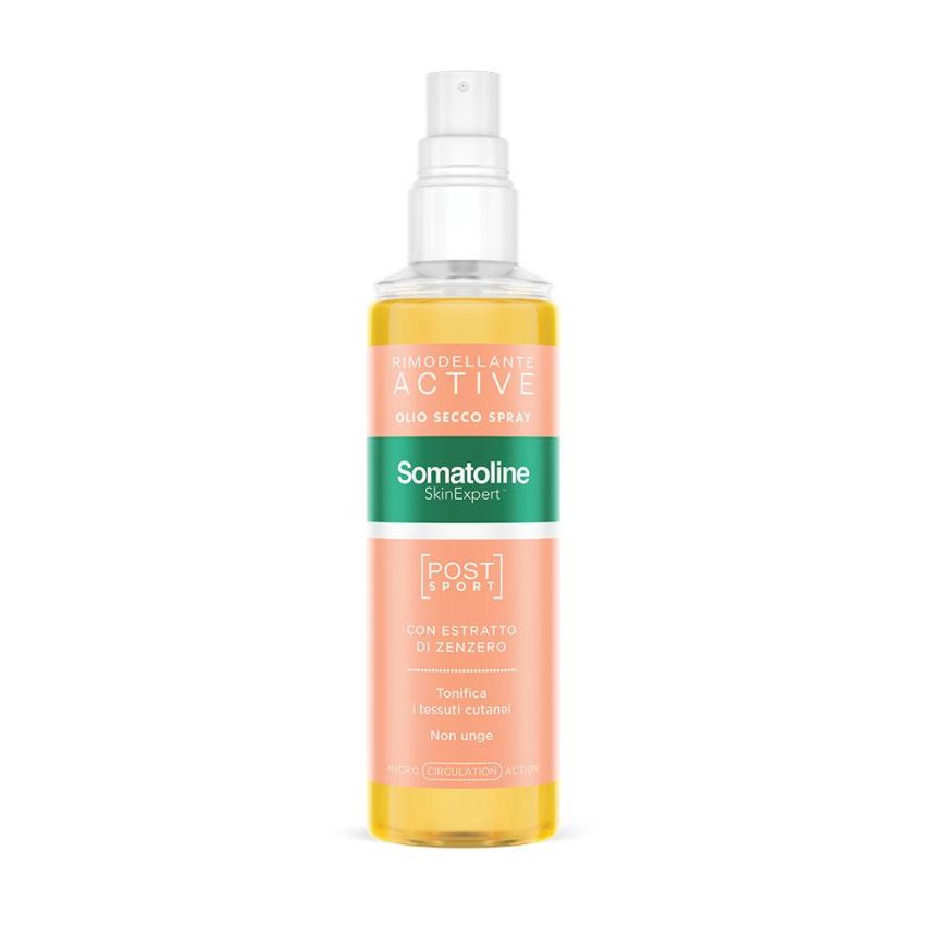 Somatoline Skin Expert Olio Secco Rimodellante Spray Post-Sport 125ml