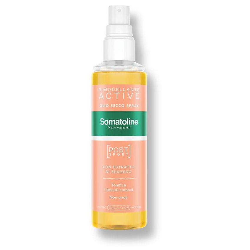 Somatoline Skin Expert Olio Secco Rimodellante Spray Post-Sport 125ml