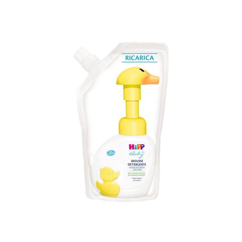 Hipp Baby Care - Ricarica per Mousse Detergente Paperella Fun - 250ml