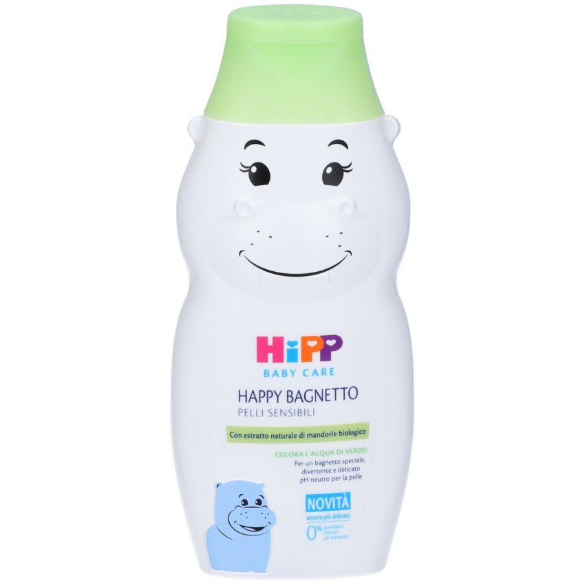 Hipp Baby Care 300ml - Bagnoschiuma Ippopotamo per Bambini
