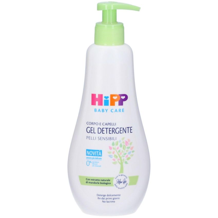 Gel Detergente 2-in-1 per Corpo e Capelli Hipp Baby Care 400ml