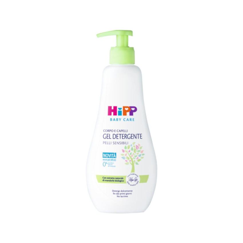 Gel Detergente 2-in-1 per Corpo e Capelli Hipp Baby Care 400ml