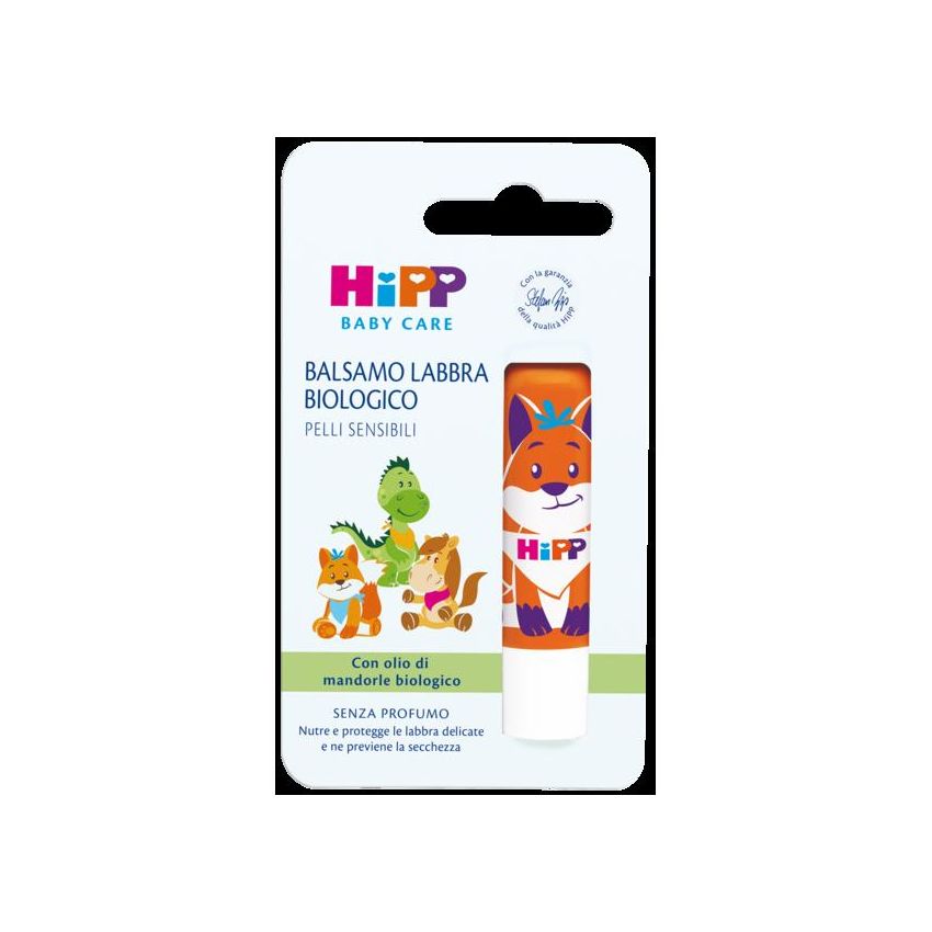 Balsamo Labbra Biologico Hipp per Bambini