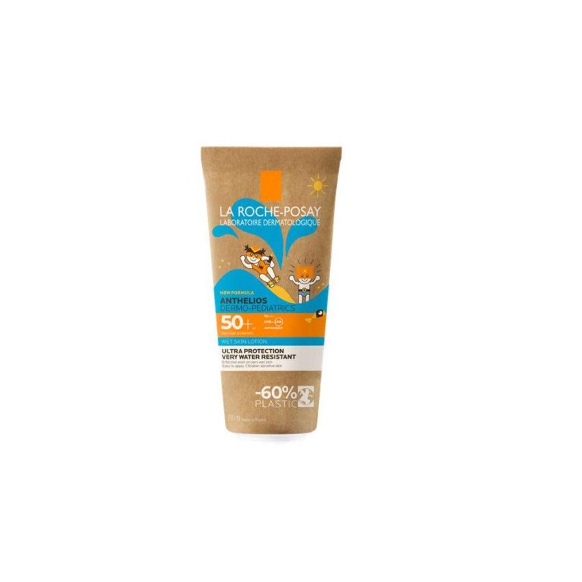 La Roche-Posay Anthelios SPF50+ Gel Solare Bagnato per Bambini, 200ml