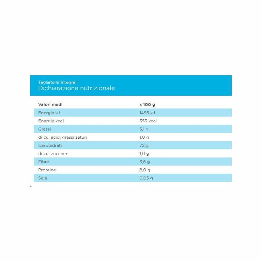 Tagliatelle Integrali Senza Glutine Doria - 250g