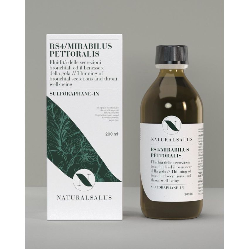 Naturalsalus RS4 Mirabilus Pettoralis - Supplemento Naturale 200 ml