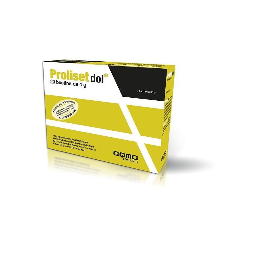 Proliset Dol - Bustine per il Dolore - Confezione da 20