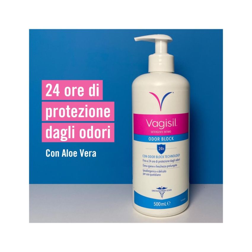 Detergente Intimo Rinfrescante Vagisil Odor Block, 500ml