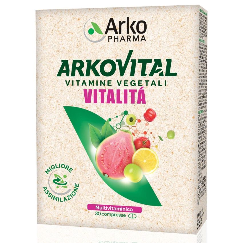 Arkovital Vitality - Integratore per la Vitalità, 30 Compresse