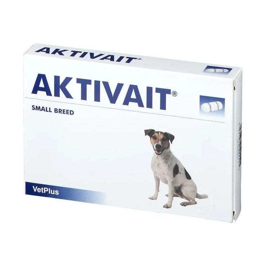 Vetplus Aktivait - Alimento Complementare Multivitaminico per Cani di Piccola Taglia, 60 Compresse