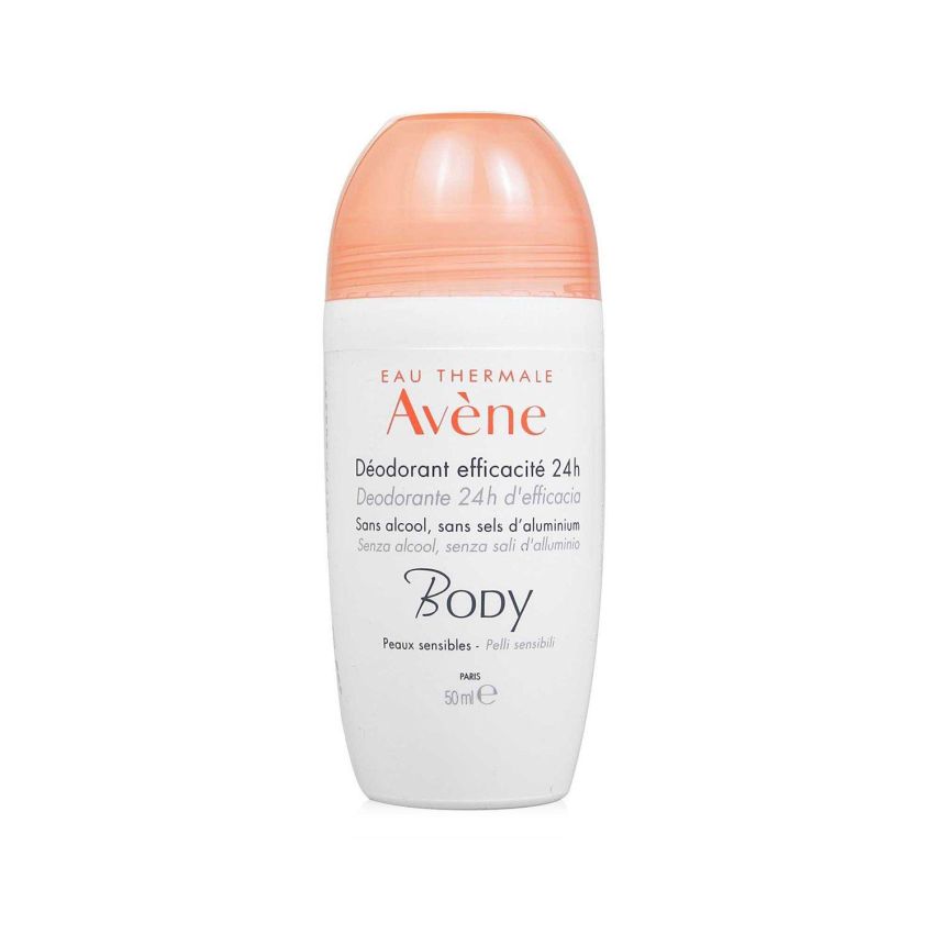 Avène Eau Thermale Roll-On Deodorante per il Corpo, 50ml