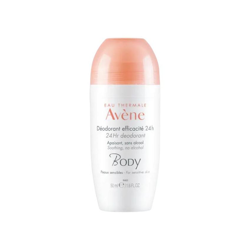 Avène Eau Thermale Roll-On Deodorante per il Corpo, 50ml