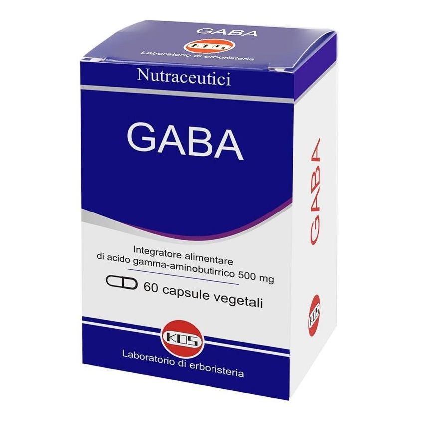 Kos Nutraceutics GABA 60 Capsule