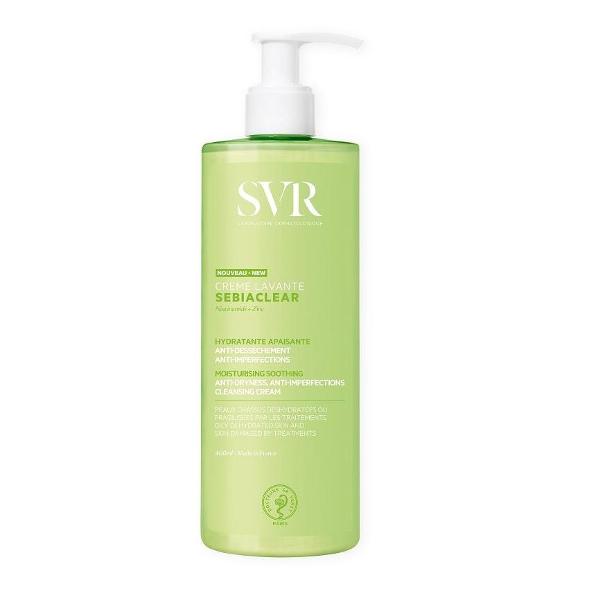 SVR Sebiaclear Creme Lavante Detergente Purificante 400ml