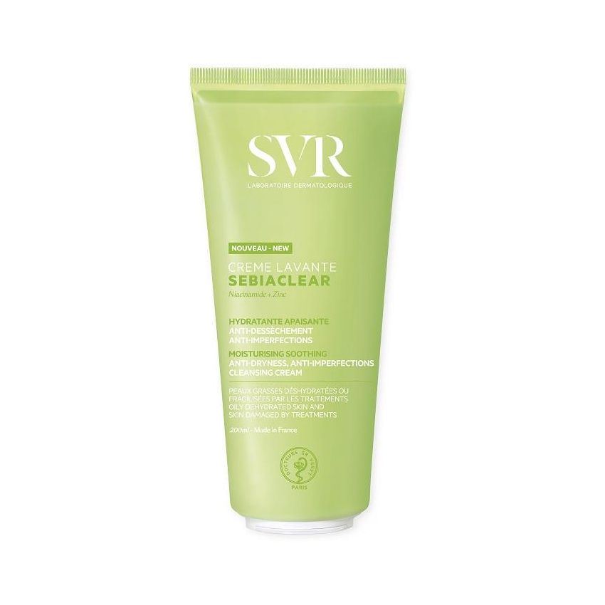 SVR Sebiaclear Creme Lavante Detergente Purificante 200ml