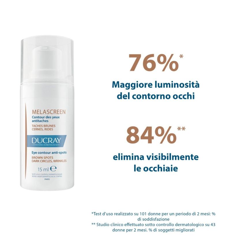 Ducray Melascreen Crema Contorno Occhi Anti-Macchie 15ml