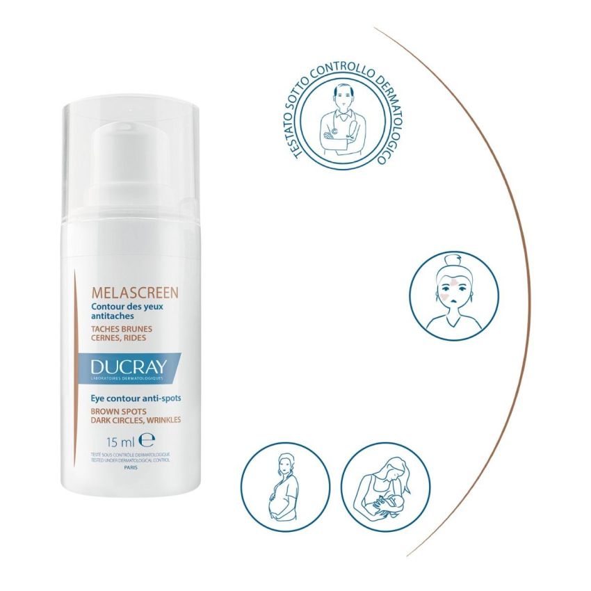 Ducray Melascreen Crema Contorno Occhi Anti-Macchie 15ml