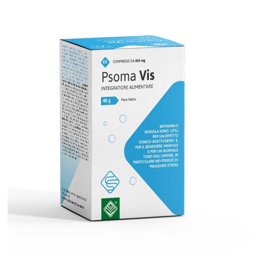 Gheos Psoma Vis - Integratore per la Salute Visiva, 60 Capsule