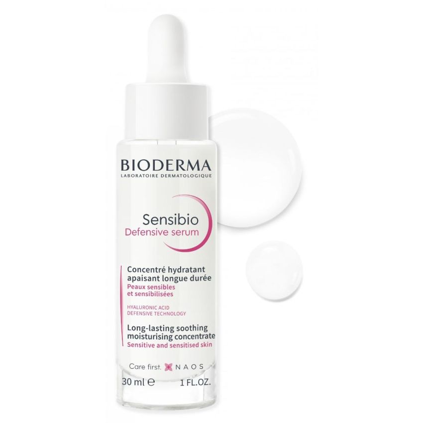 Siero Idratante e Lenitivo Bioderma Sensibio Defense, 30ml