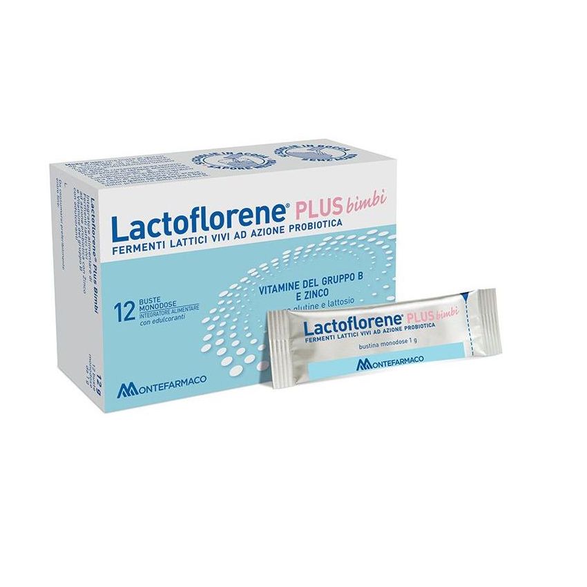 Lactoflorene Plus Bimbi: 12 Buste Monodose