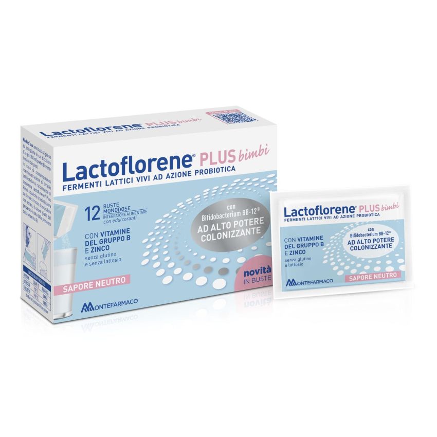 Lactoflorene Plus Bimbi: 12 Buste Monodose
