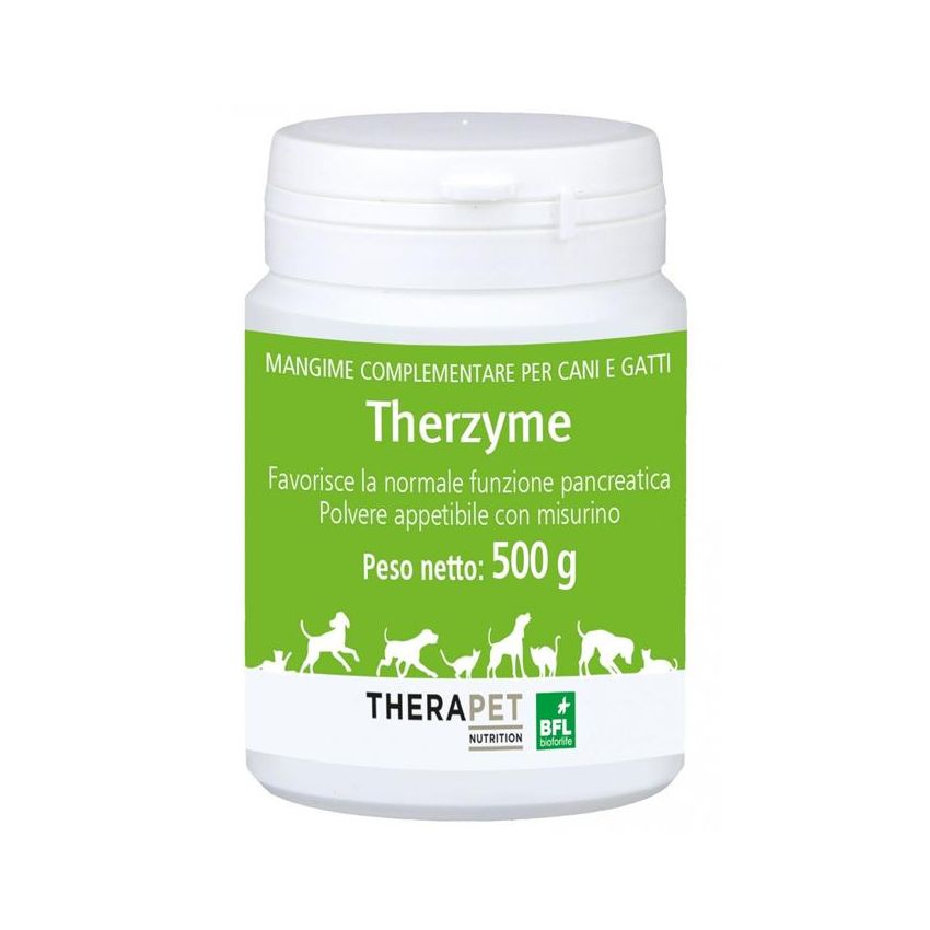 TheraPet Therzyme In Polvere Con Misurino Per Cani/Gatti 500g