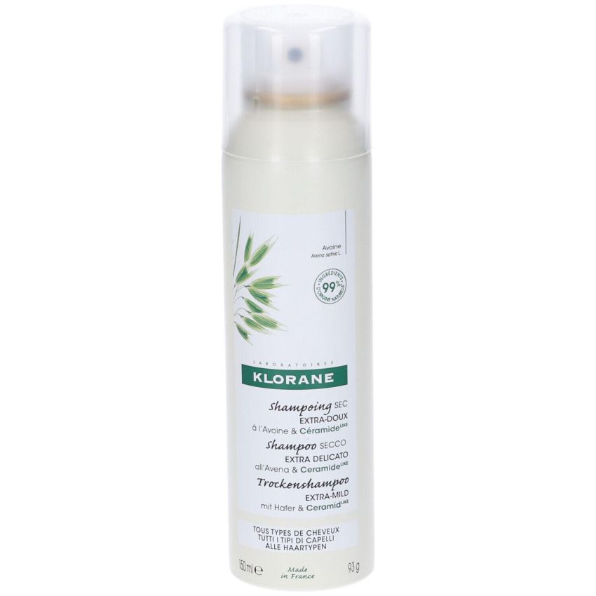 Klorane Shampoo Secco Extra-Delicato all'Avena e Ceramide 150ml