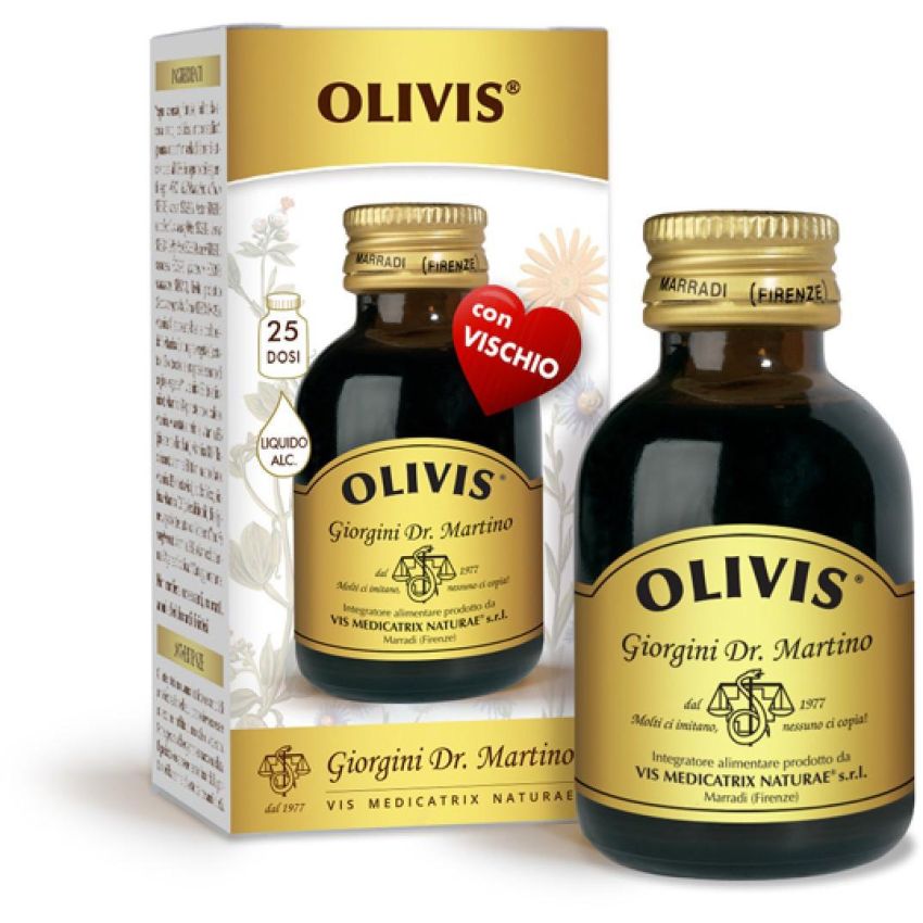 Dr.Giorgini Olivis - Estratto Liquido di Oliva 50ml Senza Alcol