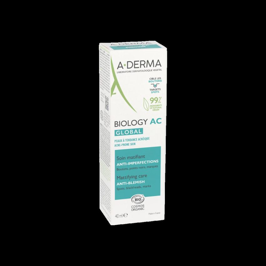 A-Derma Biology AC Trattamento Opacizzante 40ml