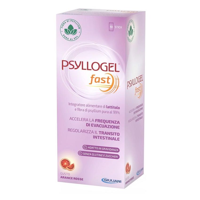 Psyllogel Fast Digestive Relief - Pacchetto da 10 Stick