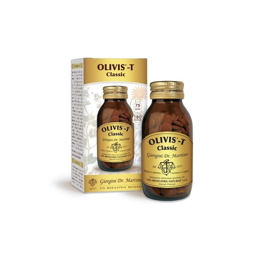 Pastiglie Dr. Giorgini Olivis-T Classic da 90g
